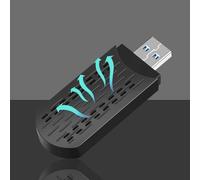 Tomantery Adaptador WiFi de PC, Antena WiFi Dongle Dongle con Alta Ganancia Ax1800 Mbps