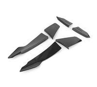 Tomantery Alerón ABS con Aletas de Parachoques Divisor de Labio Delantero para F80 M3 Serie 3 - Patrón de Fibra de Carbono Duradero - Mejora la Estabilidad - Apto para - Cinta Accesoria Divisora