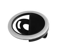 Tomantery Anillo de Luz para Selfie, Luz de Flash Recargable Portátil para Cámara de Teléfono, Vídeo en para Selfie ABS/PC, de Relleno de 1,5 Oz para