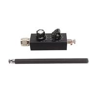 Tomantery Antena Sintonizada de 20W HF Ajustable de 5MHz-55MHz Antena de Corta para UHF VHF Banda Aérea FM de Acero Inoxidable para Transmisión y Recepción (Conjunto 2)