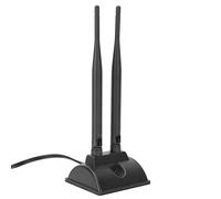 Tomantery Antena WiFi de Doble Banda 6DBI RP-SMA Señal Fuerte para Enrutador de Red Inalámbrica 4G LTE