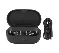 Tomantery Auricular Reemplazo de Carcasa de Carga USB C 600mAh Caja de Cargador Negro con Luz Indicadora Compatible con Jabraelite 7 Pro Elite 7 Auriculares Activos