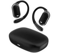 Tomantery Auriculares BT Inalámbricos AI Translation con Diseño de Oído Abierto para Actividades Deportivas Seguras, Traducción en Tiempo Real para 144 Idiomas, para Viajes y Aprendizaje (Negro)