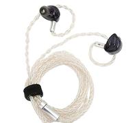 Tomantery Auriculares con Cable con Reducción de Ruido, Elegantes, de Alta Fidelidad, con Diseño Ergonómico para Voces Claras y Graves Potentes, para Cualquier Escena (Púrpura 3.5)