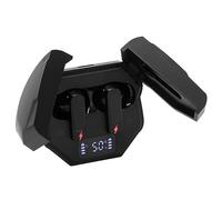 Tomantery Auriculares con Traductor de Idiomas, Multifunción, Reducción de Ruido, Sonido Estéreo para Viajeros, Gente de Negocios, 2 Unidades, Auriculares con Traductor 5.3 (Negra)