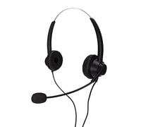 Tomantery Auriculares de Servicio Al Cliente de Llamadas HD con Cancelación de Ruido Empresarial para una Comunicación Clara, Cómodos Auriculares de Oficina para Centro de Llamadas, Telefónicos