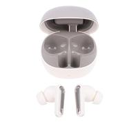 Tomantery Auriculares Inalámbricos para Juegos de Baja Latencia 2,4 GHz de Modo Dual para Juegos VR con Micrófono ENC USB C Dongle para Teléfono Tableta Portátil (Blanco)