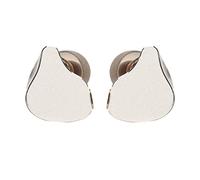 Tomantery Auriculares MMCX Dynamic Drive HiFi para SE215 SE315 SE425, Auriculares de Sonido Equilibrado de 10 Mm para Aislamiento de Ruido, MMCX de Metal para Audiófilos (Plata)