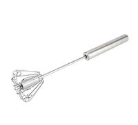 Tomantery Batidora de Huevos de Mano de Acero Inoxidable para Cocinar y Hornear Fácilmente en la Cocina, Diseño Ergonómico para Ahorrar Tiempo y Mano de Obra, para Uso Familiar | 11,8 X 2,4 X 2,4