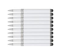 Tomantery Bolígrafos de Metal 2 en 1 con Pantalla Táctil para Dispositivos Capacitivos, Juego de 10 Piezas, Diseño Compacto y Liviano para Escribir y Dibujar, Compatible con Todas Las Tabletas