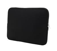 Tomantery Bolsa para Tableta Funda de Transporte Portátil de Espuma de Neopreno a Prueba de Agua Negra con Cremallera para Computadora Portátil para Viajes, Negocios, Académico, Neopreno Negro (11