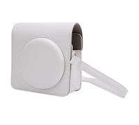 Tomantery Bolso de Hombro de Cuero PU Protector para Cámara para Square SQ1, Estuche Duradero para Cámara para una Protección Potente, Material Respetuoso con el Medio Ambiente (Blanca)