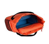 Tomantery Bolso Impermeable para Cámara con Cubierta Divisor Acolchada a Prueba de Golpes para DSLR - Estuche Protector para Aventuras Al Aire Libre - Poliéster, Naranja, 20 X 10 X 18 Cm (Naranja)