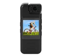 Tomantery Cámara Compacta con Pantalla a Color de 240x240 y Función de Grabadora de Vídeo 4K para Agentes Encargados de Hacer Cumplir la Ley Pantalla de 1,54 Pulgadas