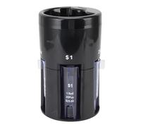 Tomantery Clasificador de Monedas, Soporte de Contador de Monedas Manual Eficiente para Tienda de Oficina en Casa para una Organización Rápida de