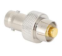 Tomantery Coaxial BNC Hembra a Adaptador ICOM Conector Portátil Duradero para Radio AD-98FSC, IC-F12, IC-M21, M32, M2A Qu, Metal