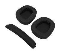 Tomantery Cojín de de Escucha, Auriculares para Auriculares Cómodos con una Espuma de Espuma de Alta Densidad de Alta Densidad para el Casco
