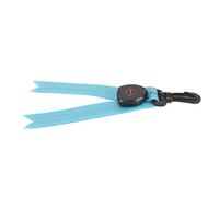 Tomantery Colgante LED Reflectante Impermeable de PVC para Deportes Al Aire Libre, Ciclismo, Mochila para Mascotas, Colgante con Etiqueta Reflectora Recargable por USB para Seguridad Nocturna (Azul)