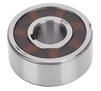 Tomantery CSK8PP Embrague de Rodamiento Unidireccional con Chavetero | Cojinete de embrague unidireccional para maquinaria textil, diámetro interior de 8 mm, cuerpo de acero con cojinete, para