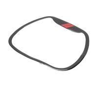 Tomantery Cubierta del Embellecedor del Volante Etiqueta Engomada del Marco del Botón Convexo 3D Elegante para el Cargador 2015123, Fuerte Adherencia, Fácil Instalación, para Mejorar el Interior del