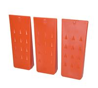 Tomantery Cuñas para Talar, Herramientas de Tala Duraderas para Motosierras, Tala de árboles, Paquete de 3 para Talar árboles de Jardín