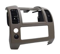 Tomantery Dash Radio Bisel Diseño Moderno Fácil Instalación para Frontier 2005-2020 Actualización Interior del Automóvil para Conductores Elegantes (Marrón 68259-ZP16A)