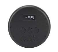 Tomantery Desplazamiento de la Pantalla del Teléfono Dispositivo Bluetooth Inalámbrico Pasador de Página Silencioso Automático para Biblioteca Trabajo Navegación Nocturna ABS Negro 1 Artículo