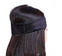 Tomantery Diadema de Peluca de Terciopelo de Moda, Banda para el Cabello Ajustable para Sujetar y Ordenar la Peluca, Diadema de Negra para una Apariencia Encantadora, Regalo Práctico para Amigos,