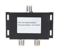 Tomantery Divisor de Antena VHF AIS para Mejorar la Comunicación en Sistemas Marinos - Divisor de Potencia Duradero de 2 Vías para Barcos - Aleación de Aluminio + Cobre