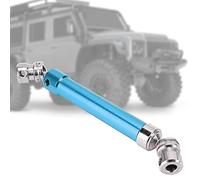 Tomantery Eje de Transmisión Ajustable de Aleación de Aluminio con Amplio Rango de Ajuste, Fácil de Instalar y Quitar para 1/10 RC Car Crawler Truck - Rojo, Verde - Adecuado para Axial SCX10 (#2)