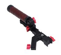 Tomantery Empuñadura Estabilizadora de Cámara, de Madera de Aleación de Aluminio Ligero para RS3 Pro RS3 Mini RS2, Disparo Manual Dual