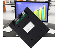 Tomantery Emulador de Unidad de Disquete de 720 KB, Repuesto USB Mejorado para Equipos de Control Industrial, Material ABS Negro