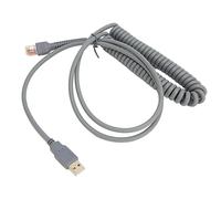 Tomantery Escáner de Código de Barras Cable de Datos USB Plug and Play Duradero para Symbol LS2208 Ls1203 Ls4208 Ls4278 Ds6707, Material ABS de 3 Metros