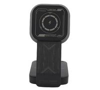 Tomantery Estación de Carga Inalámbrica de 15 W Base de Soporte Plegable para Organización de Escritorio para Viajeros de Oficina en Casa Compuesto ABS Negro Blanco 5,7 X 2,7 X 1,3 Pulgadas