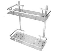 Tomantery Estante de Baño, Organizador de Almacenamiento de Ducha de Aluminio con Espacio Exquisito para el Hogar, Cocina, Cesta a Prueba de Herrumbre para el Hogar