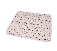 Tomantery Estera de Orina para con Patrón de Hueso de Dibujos Animados, Diseño Lavable de 3 Capas para Protección del Piso, 27,5 X 31,4 Pulgadas (70 * 80cm)