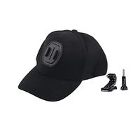Tomantery Gorra de Béisbol Compatible con Cámaras de Acción con Soporte de Gancho en J para Disparar con Manos Libres Escalada - Algodón Suave y Transpirable para Todos los Tamaños