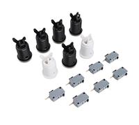 Tomantery Happ-botón de 30mm, Estable y Sensible para Consola de Juegos Arcade1up