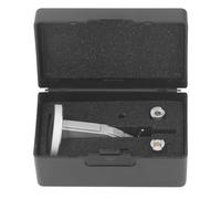 Tomantery Indicador de Prueba de Dial Métrico Profesional Precisión de 0,01 para Medidor de Palanca de Extremo de Grado Industrial para Medición de Geometría Material de Acero Inoxidable