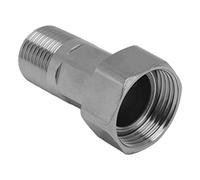 Tomantery Instalación de Tuberías Duradera de Acero Inoxidable para Componentes de Fontanería, Spa, Bañera de Hidromasaje (G1/2 a G3/4)