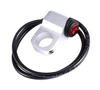 Tomantery Interruptor de Encendido y Apagado de Motocicleta de 12 V de con Proceso de Explosión de ánodo, Seguro y Confiable para Propietarios de Scooters