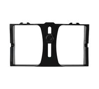 Tomantery Jaula para Cámara de Vídeo para Teléfono, Estabilizador a Prueba de Golpes para Vlog, Transmisión en Vivo en Interiores y Exteriores, Vídeo Portátil ABS para Teléfono Inteligente de Mano