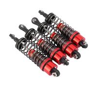 Tomantery Juego de Amortiguadores de Aleación de Aluminio para Coche RC para Coches RC Escala 1/10, de Amortiguación Avanzado para una Estabilidad y Control Incomparables, 4 Piezas para una (#1)