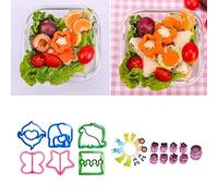 Tomantery Juego de Cortadores de Sándwich de Acero Inoxidable de 25 Piezas, Seguro para Niños, sin BPA, para un Divertido Kit de Horneado DIY