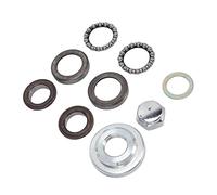 Tomantery Kit de Cojinete de Dirección de Aleación de Aluminio Reemplazo de Cojinete de Rodillos de Cabeza de Vástago de Dirección Estándar Original para CRF50 Z50 Z50R Rendimiento Estable para