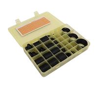 Tomantery Kit de Juntas Tóricas Duraderas Universales para Excavadora Kato HD, Juego de Juntas Tóricas de Goma de 444 Piezas con Caja de Almacenamiento para Mantenimiento Automotriz
