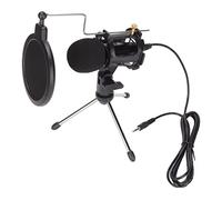 Tomantery Kit de Micrófono de Condensador Profesional, Kit de Micrófono de Estudio de Cardioides para Grabar Voice Voice Over Streaming Studio, de de Condensador de