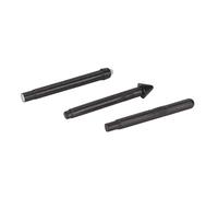 Tomantery Kit de Repuesto de Punta de Lápiz óptico de Alta Sensibilidad Fácil de Instalar para Pro 4, 3 Puntas de Lápiz Táctil para una Escritura Suave, Adecuado para Artistas y Diseñadores, Negro