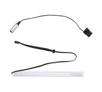 Tomantery Lámpara LED de Tubo Magnético Acrílico Colorido con Controlador Manual para Carcasa de Computadora, Resistente y Duradera, Perfecta para Jugadores de Bricolaje, Iluminación RGB de 5 V 16