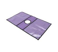 Tomantery Manga de Cono de Tráfico, Cubierta de SeñAl de Mensaje de PVC Púrpura, Seguridad, Entrenamiento Deportivo Al Aire, 22,4x12,6 Pulgadas para Carreras de Obstáculos, Fútbol, baloncesto